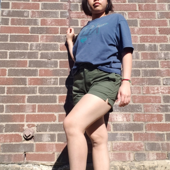 Fox t-shirt with nice washed blue color - Picture 2 of 2
